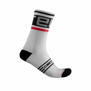 Calcetines Castelli PROLOGO 15 Hombre Negros Blancos | 534912-NDS