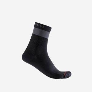 Calcetines Castelli PROLOGO LITE 15 Hombre Negros Grises Oscuro | 074615-PCD