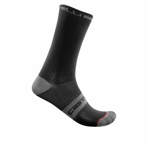 Calcetines Castelli SUPERLEGGERA T 18 Hombre Negros | 542698-DCV