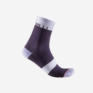 Calcetines Castelli VELOCISSIMA 12 Mujer Morados | 032476-AND