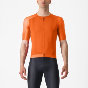 Camiseta Castelli AERO RACE 7.0 Hombre Naranjas | 678091-ZSL