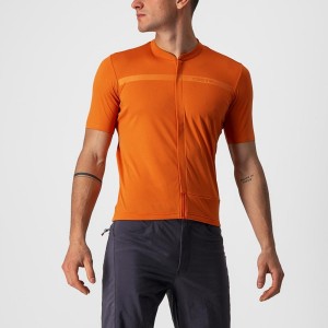 Camiseta Castelli UNLIMITED ALLROAD Hombre Naranjas Rojos | 591348-XIU