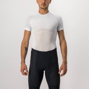 Capa Base Castelli CORE SEAMLESS SS Hombre Blancos | 149807-BUH