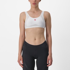 Capa Base Castelli ROSSO CORSA BRA Mujer Blancos | 352917-XHC