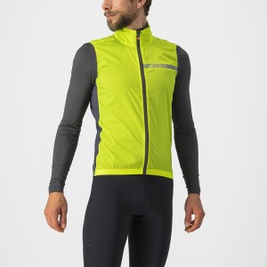 Chaleco Castelli SQUADRA STRETCH Hombre Verdes Claro Grises Oscuro | 741820-XFM