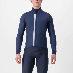 Chamarras Castelli ENTRATA Hombre Azules Plateados | 794083-CXB