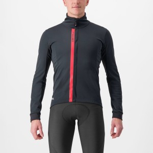 Chamarras Castelli ENTRATA Hombre Negros Rojos | 690327-VEM