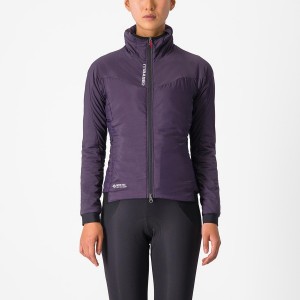 Chamarras Castelli FLY THERMAL W Mujer Morados | 751204-GTU