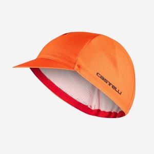 Gorra Castelli ROSSO CORSA 2 Hombre Naranjas | 465807-EHA