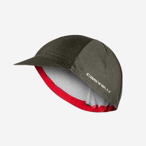 Gorra Castelli ROSSO CORSA 2 Hombre Verdes Oscuro | 821035-ENL