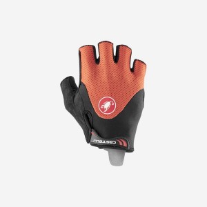 Guantes Castelli ARENBERG GEL 2 Hombre Rojos Negros | 548093-GCS