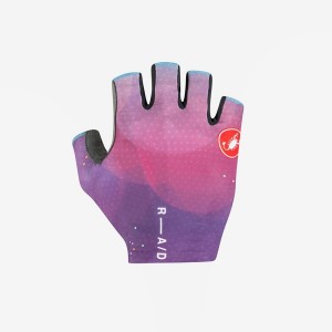 Guantes Castelli COMPETIZIONE 2 Hombre Multicolor Morados | 509342-MCU