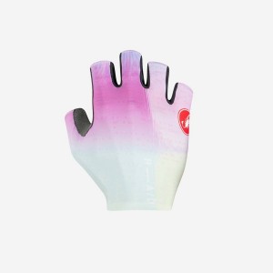 Guantes Castelli COMPETIZIONE 2 Hombre Multicolor Morados | 687049-ZAL