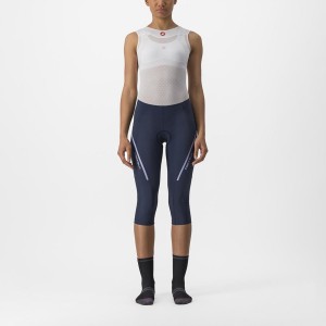 Leggins Castelli VELOCISSIMA 3 KNICKER Mujer Azules Morados Blancos | 180427-TDH