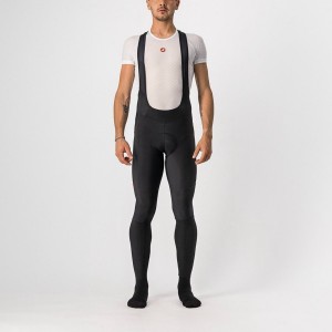 Medias Con Tirantes Castelli VELOCISSIMO 5 Hombre Negros Rojos | 076324-PZY