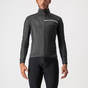 Proteccion Castelli SQUADRA STRETCH Hombre Negros Grises Oscuro | 237905-FDK