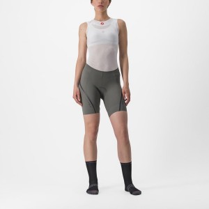 Short Castelli VELOCISSIMA 3 Mujer Grises Grises Oscuro | 713052-QRE