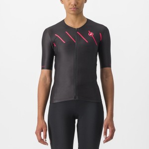 Trajes Castelli FREE SPEED 2 W RACE TOP Mujer Negros | 379124-RKJ