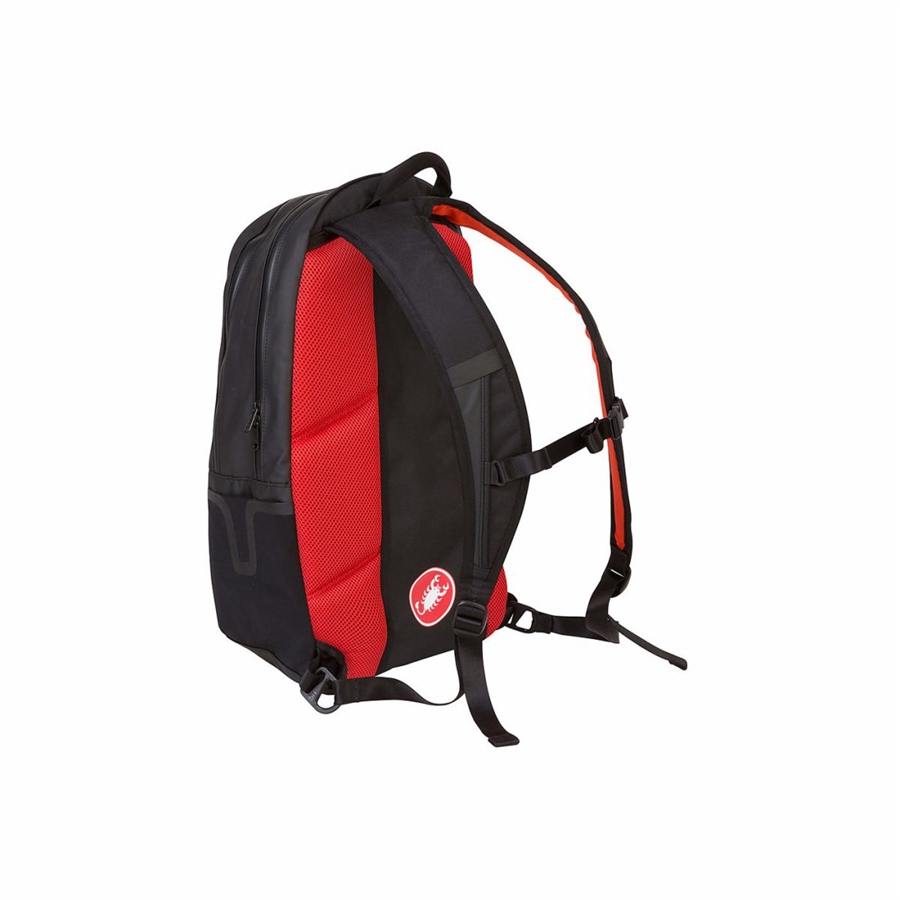 Bolsas Castelli GEAR BACKPACK Mujer Negros | 702693-WAK