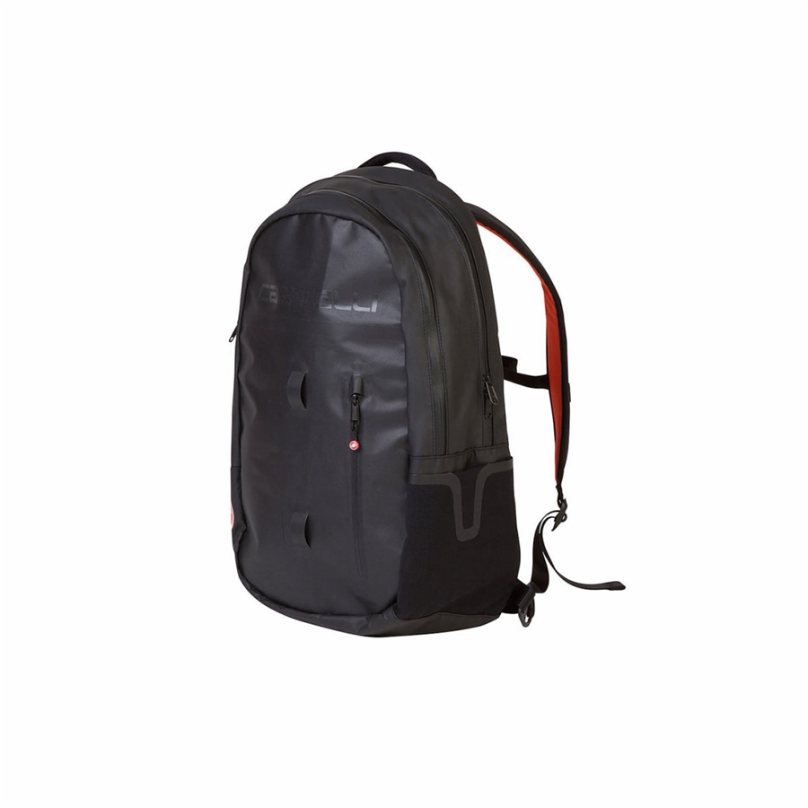 Bolsas Castelli GEAR BACKPACK Mujer Negros | 702693-WAK