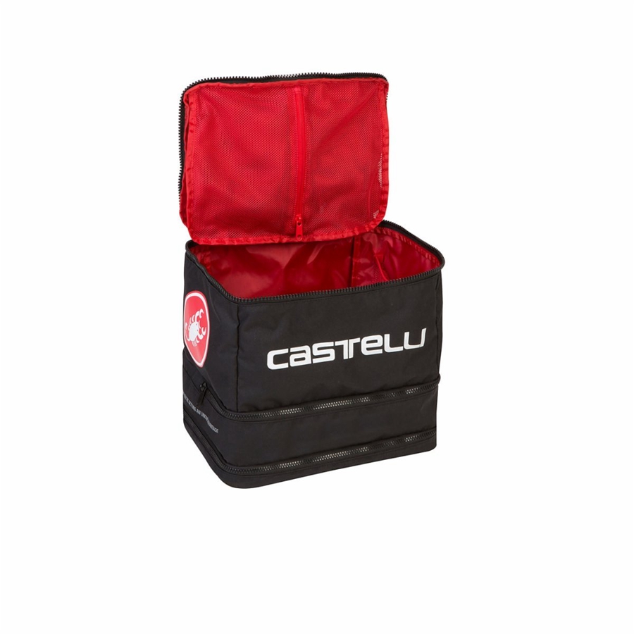 Bolsas Castelli RACE RAIN Mujer Negros | 302917-FAW