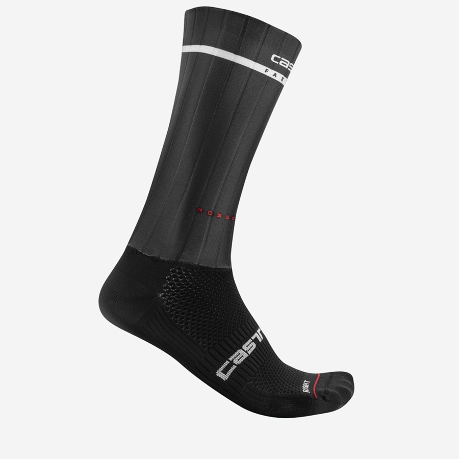 Calcetines Castelli FAST FEET 2 Hombre Negros | 195082-MYZ