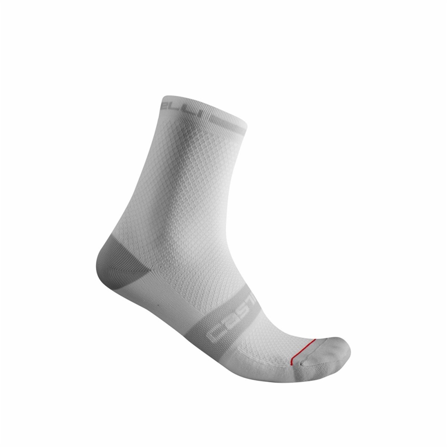 Calcetines Castelli SUPERLEGGERA T 12 Hombre Blancos | 791025-JOB