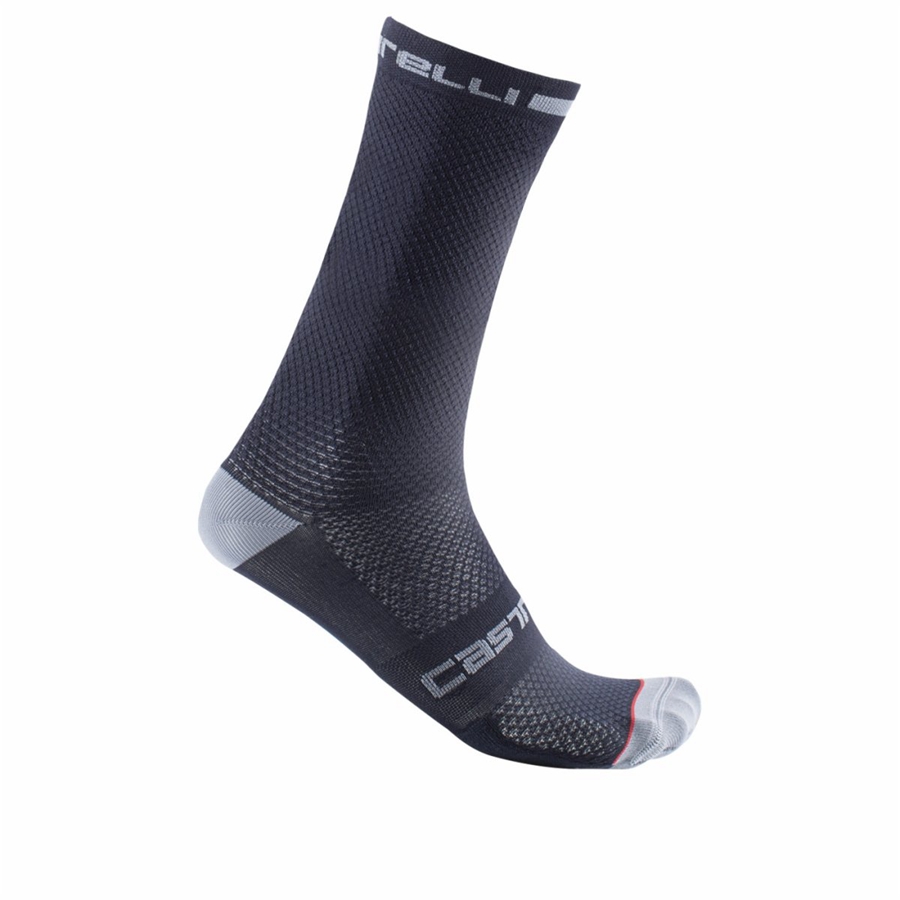 Calcetines Castelli SUPERLEGGERA T 18 Hombre Azules | 245718-PNJ