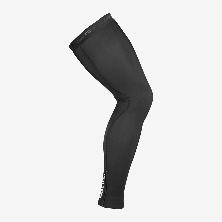 Calentador De Pierna Castelli NANO FLEX 3G Mujer Negros | 352891-FIG