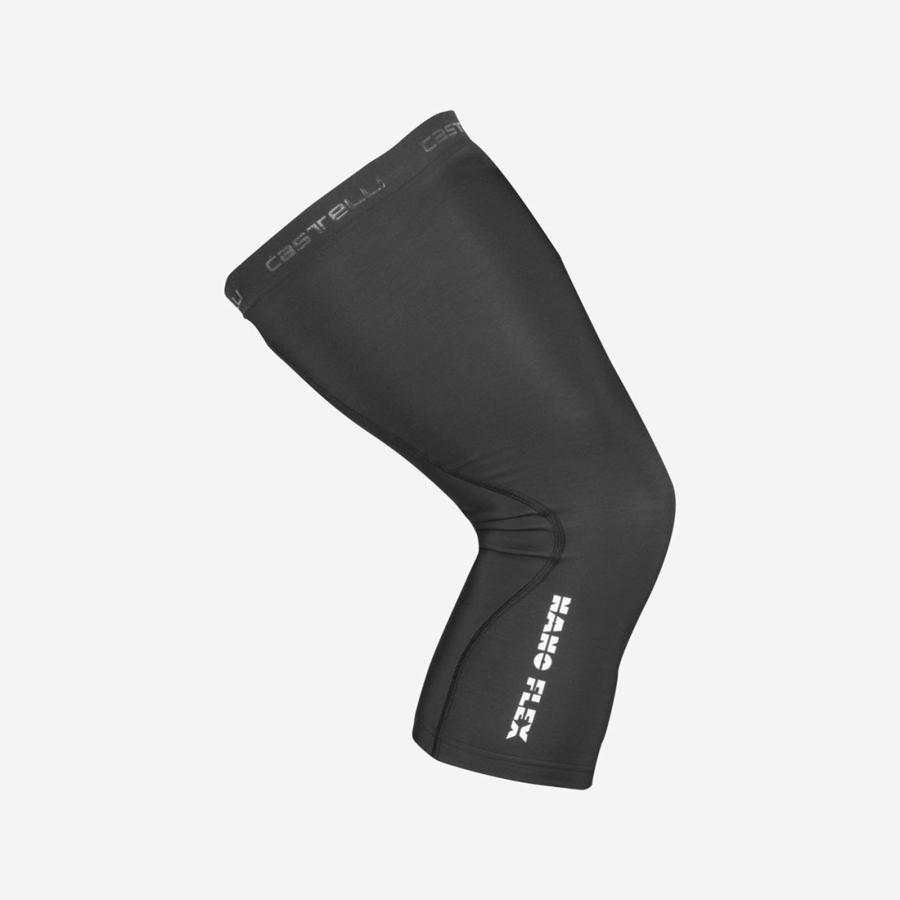 Calentador De Pierna Castelli NANO FLEX 3G KNEEWARMER Mujer Negros | 312759-RHC