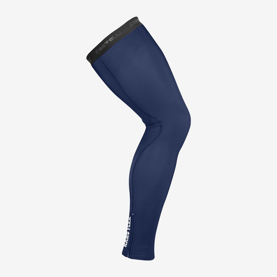 Calentador De Pierna Castelli NANO FLEX 3G Hombre Azules | 78INOKGDU