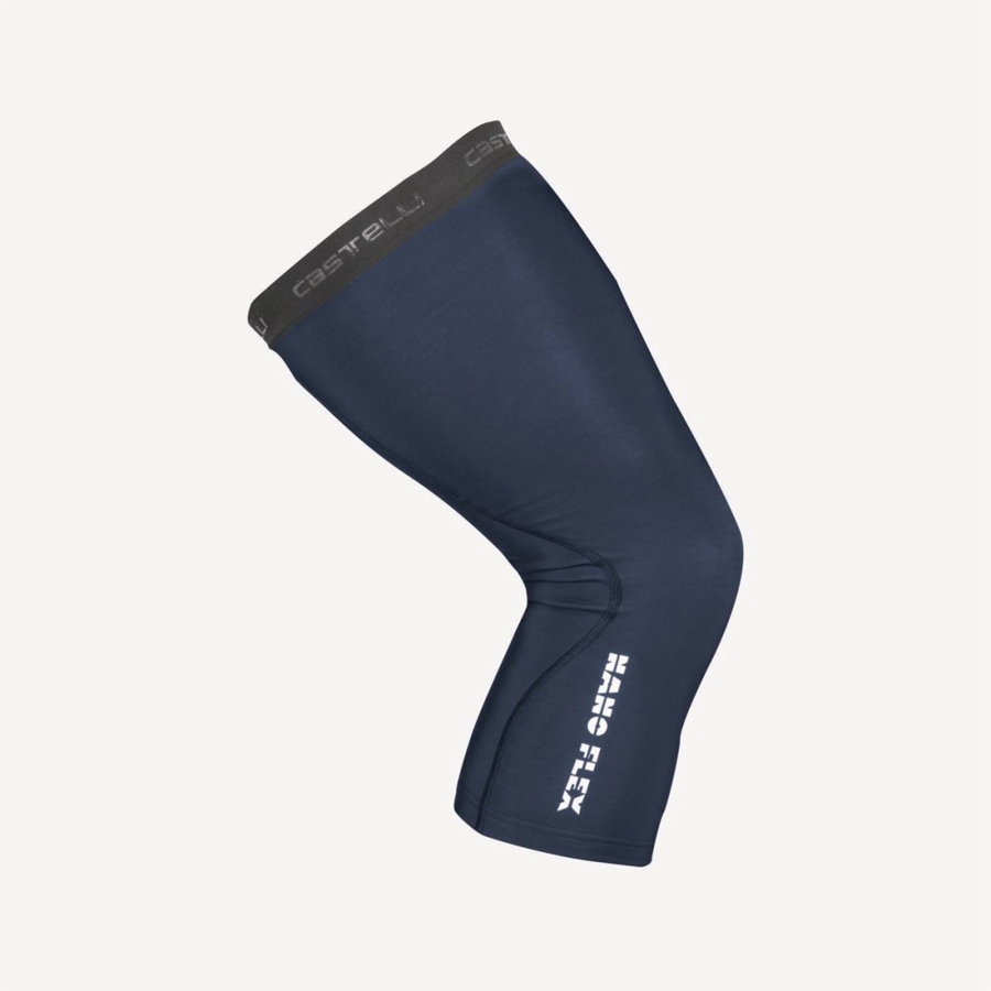 Calentador De Pierna Castelli NANO FLEX 3G KNEEWARMER Hombre Azules | 79PHKCSQO