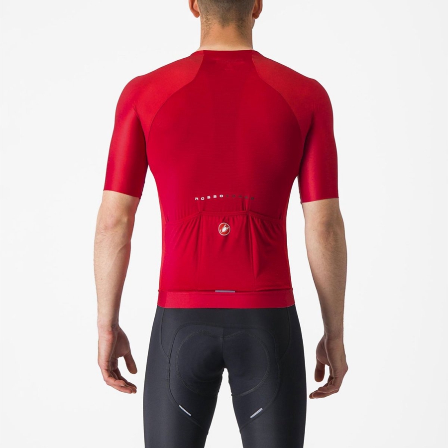 Camiseta Castelli AERO RACE 7.0 Hombre Rojos | 135740-LZY