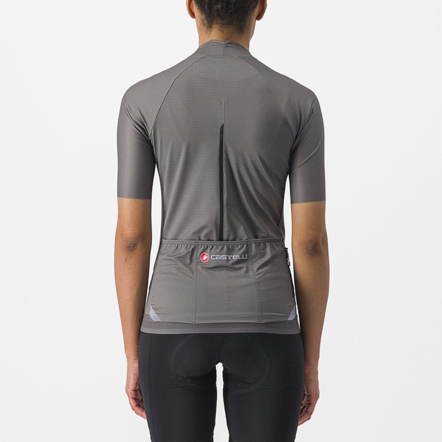 Camiseta Castelli ENDURANCE W Mujer Grises | 785643-UCM