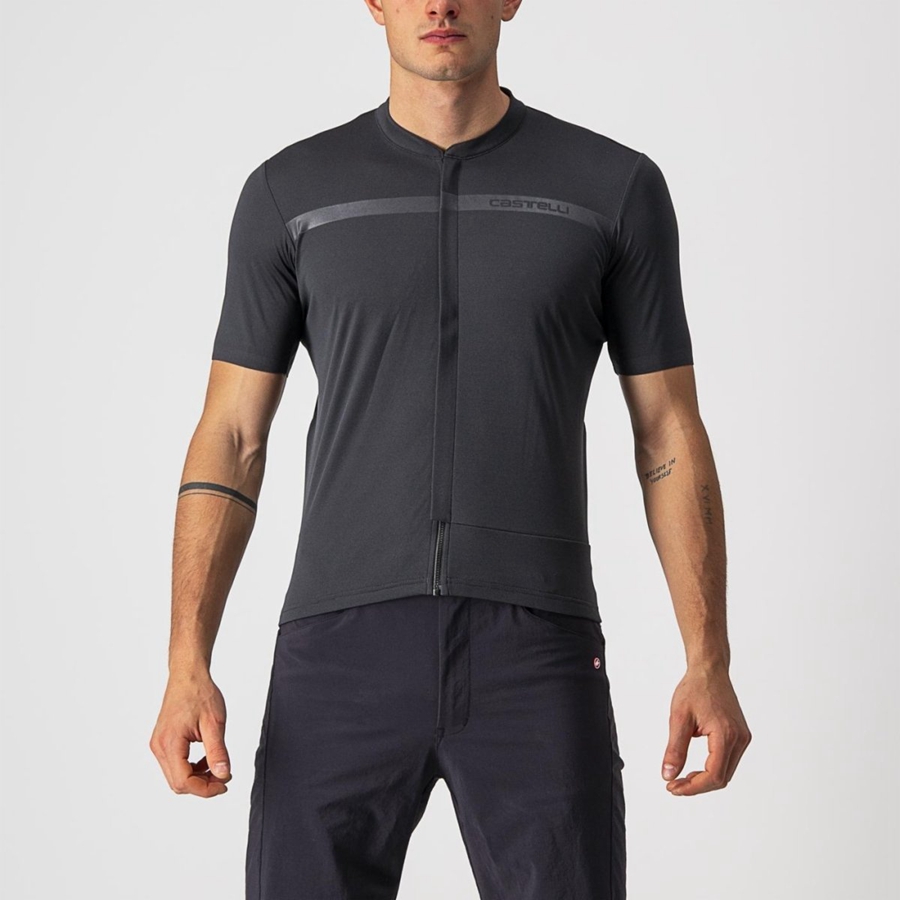 Camiseta Castelli UNLIMITED ALLROAD Hombre Grises Oscuro | 380265-IYS