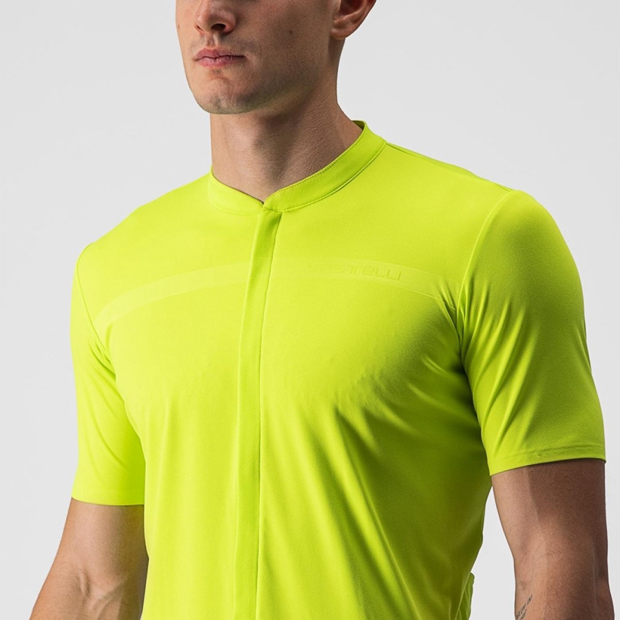 Camiseta Castelli UNLIMITED ALLROAD Hombre Verdes Claro | 708695-SBT