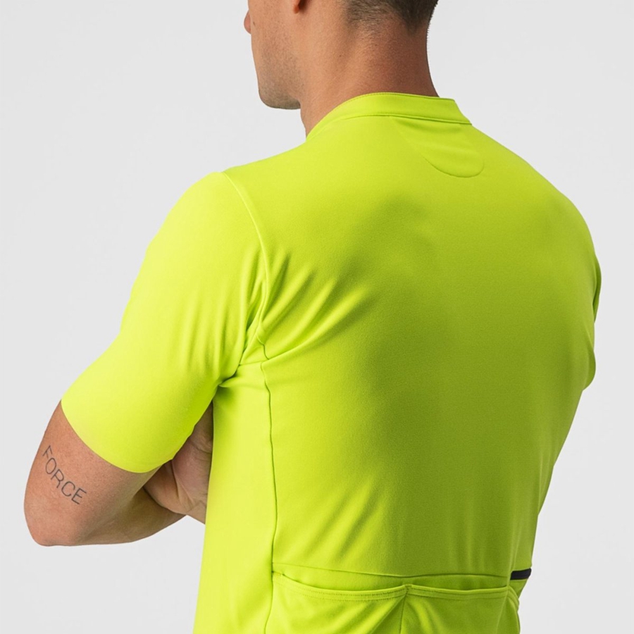 Camiseta Castelli UNLIMITED ALLROAD Hombre Verdes Claro | 708695-SBT