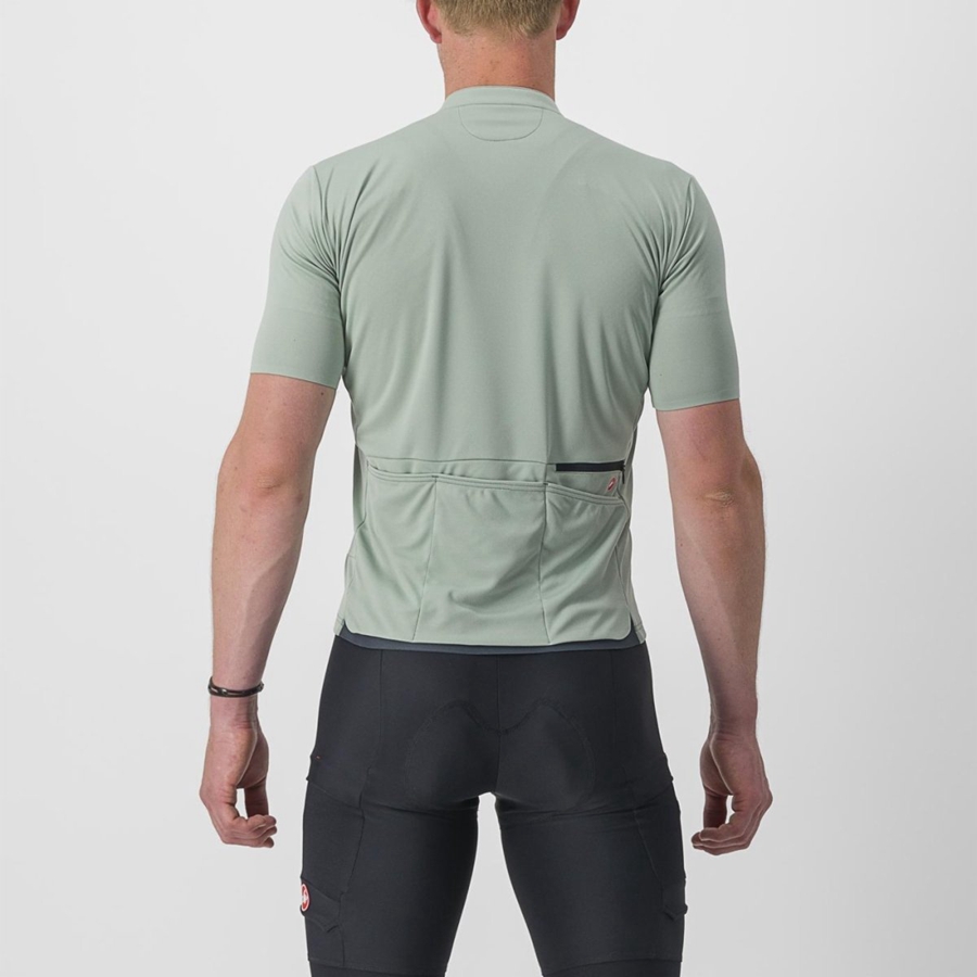 Camiseta Castelli UNLIMITED ALLROAD Hombre Verdes | 402653-JEP