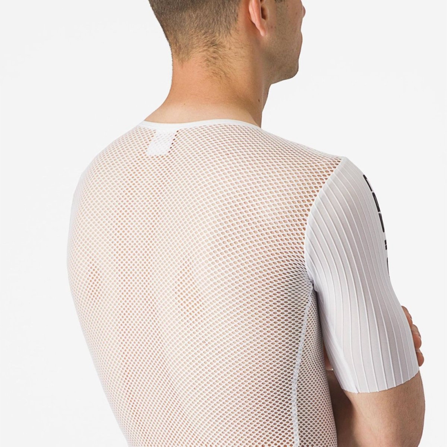 Capa Base Castelli BOLERO SS Hombre Blancos | 261309-WQM