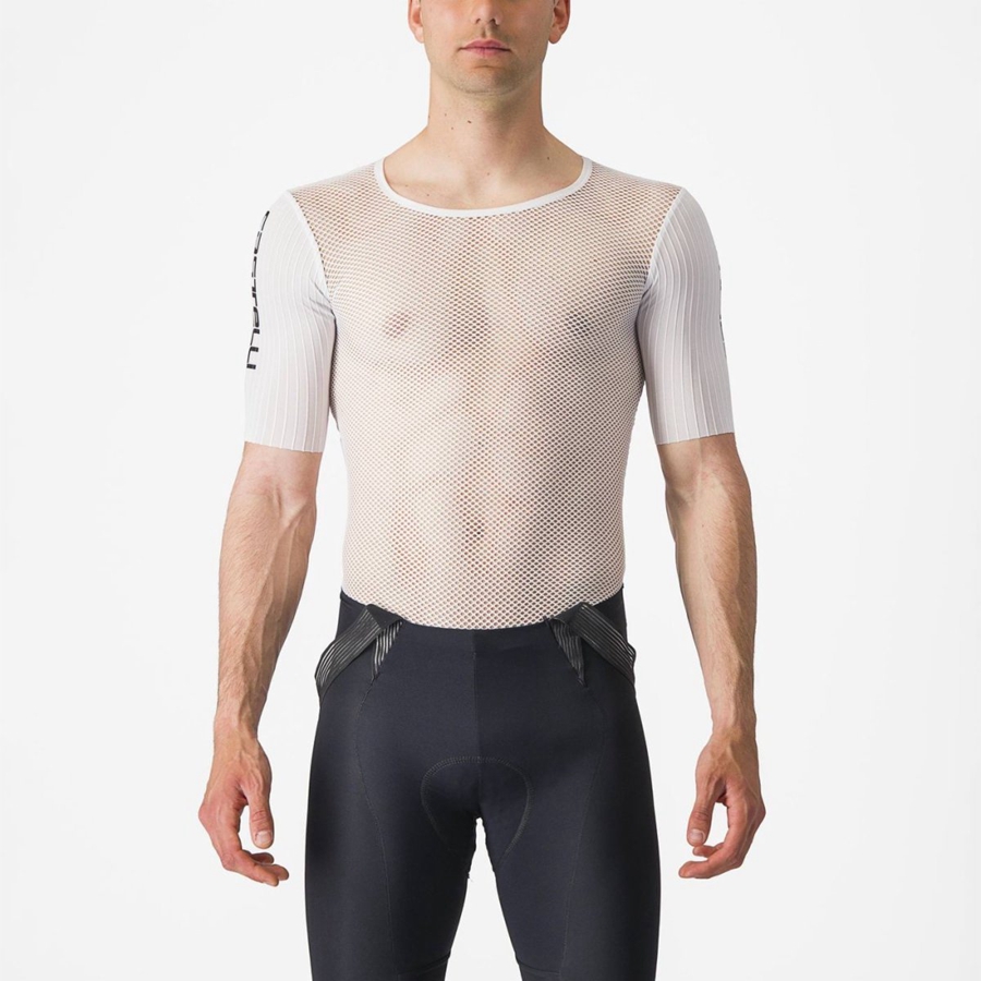 Capa Base Castelli BOLERO SS Hombre Blancos | 261309-WQM