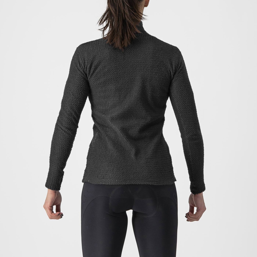 Capa Base Castelli COLD DAYS W 2nd LAYER Mujer Negros | 946073-NBT