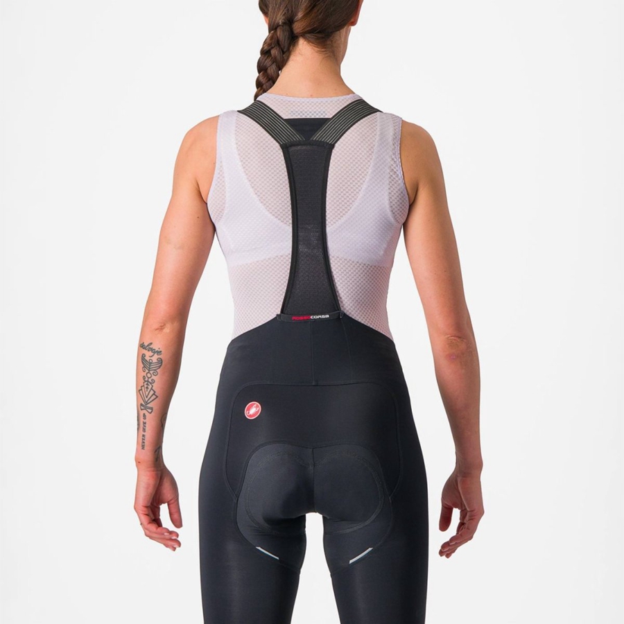 Capa Base Castelli PRO MESH W SLEEVELESS Mujer Morados Blancos | 281673-WSV