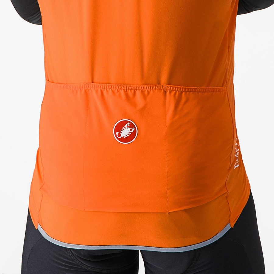 Chaleco Castelli PERFETTO RoS 2 Hombre Rojos Naranjas | 139076-HZK