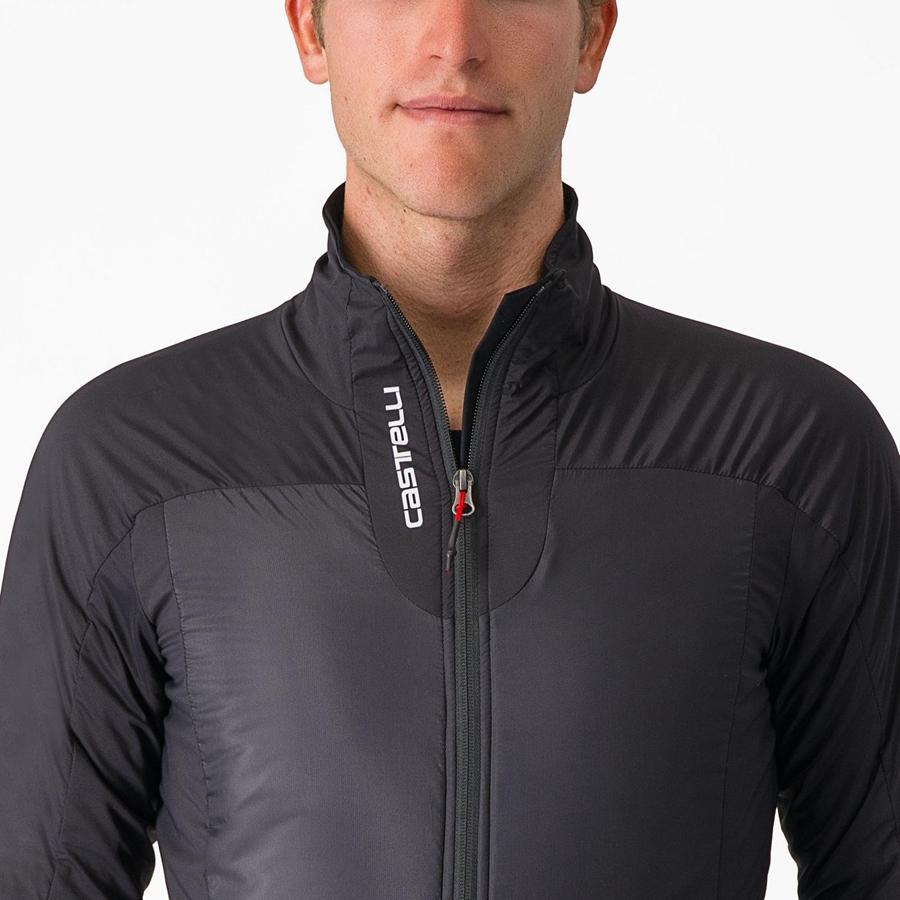 Chamarras Castelli FLY THERMAL Hombre Negros | 417923-QVJ