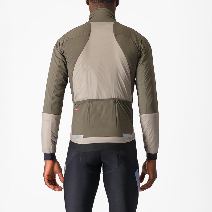 Chamarras Castelli FLY THERMAL Hombre Verdes | 852639-OQR