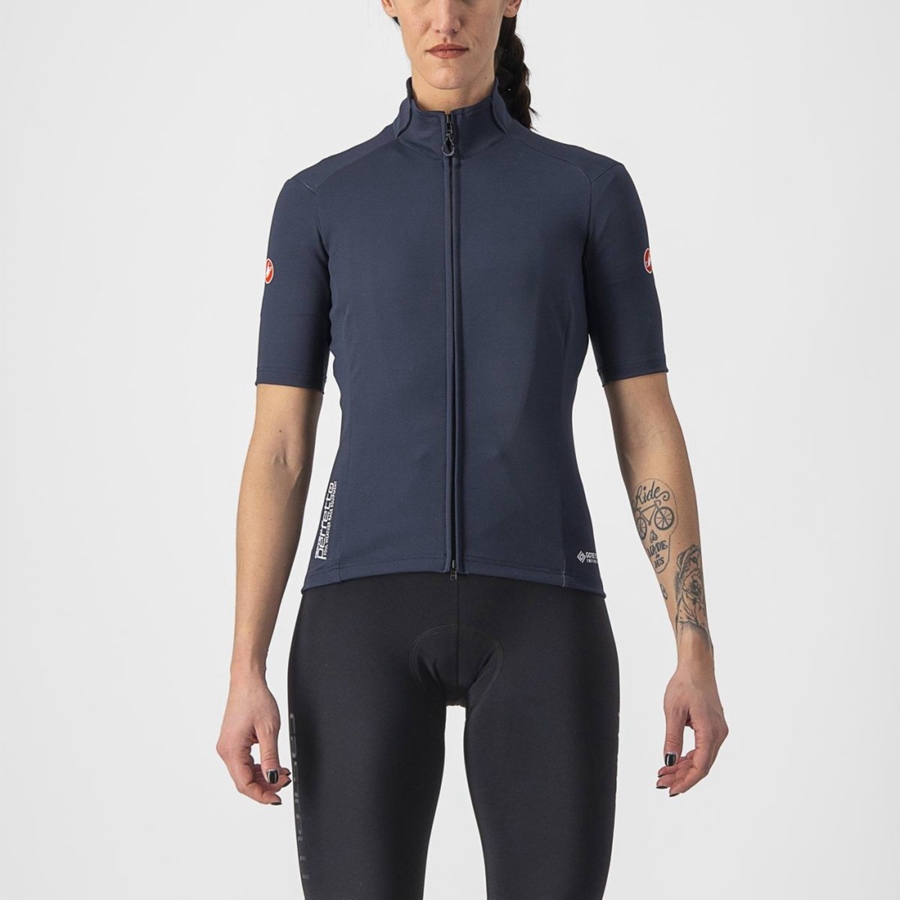 Chamarras Castelli PERFETTO RoS 2W WIND Mujer Azules | 198524-XGA