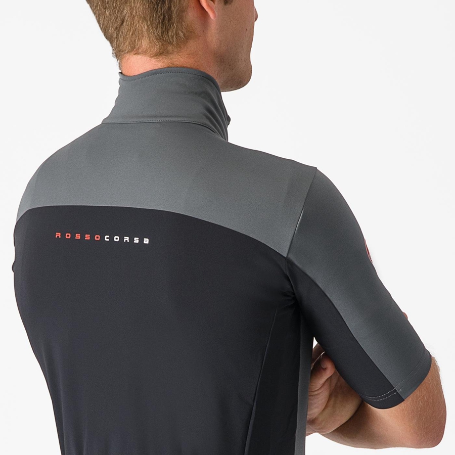 Chamarras Castelli PERFETTO RoS 2 WIND Hombre Grises | 018269-JBE