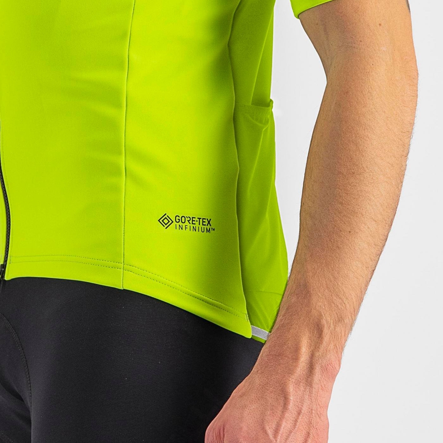 Chamarras Castelli PERFETTO RoS 2 WIND Hombre Verdes Claro | 896154-GNM