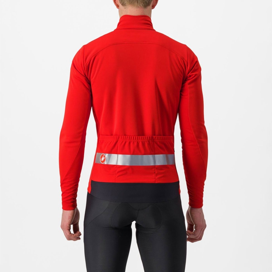 Chamarras Castelli RADDOPPIA 3 Hombre Rojos Plateados | 804357-ANI