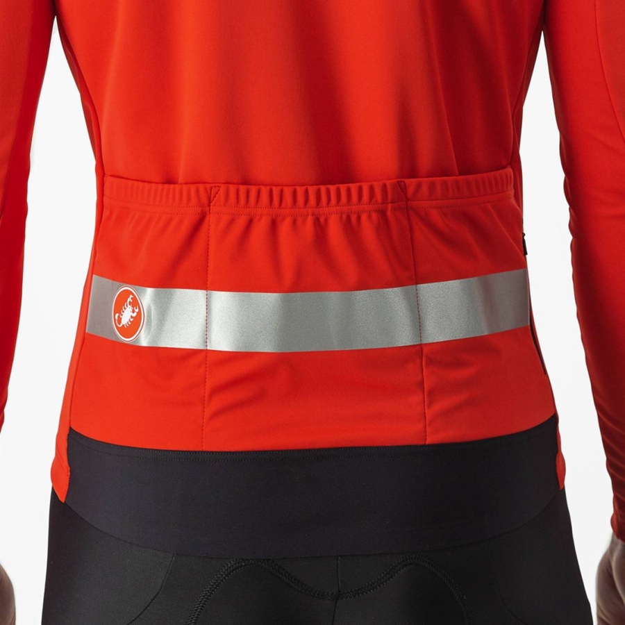 Chamarras Castelli RADDOPPIA 3 Hombre Rojos Plateados | 804357-ANI